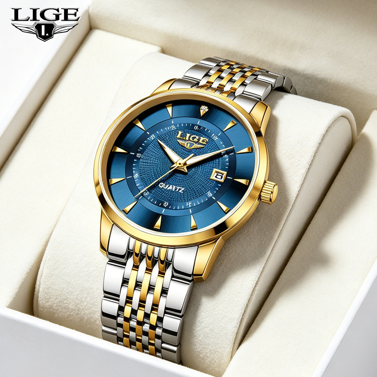 Stainless Bracelet Diver - LIGE New 2025 Luxury Man Watch