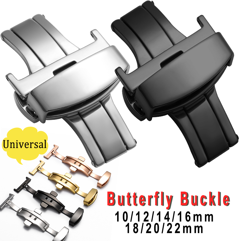 Stainless Steel Universal Butt - Butterfly Clasp Deployant avaliação e preço