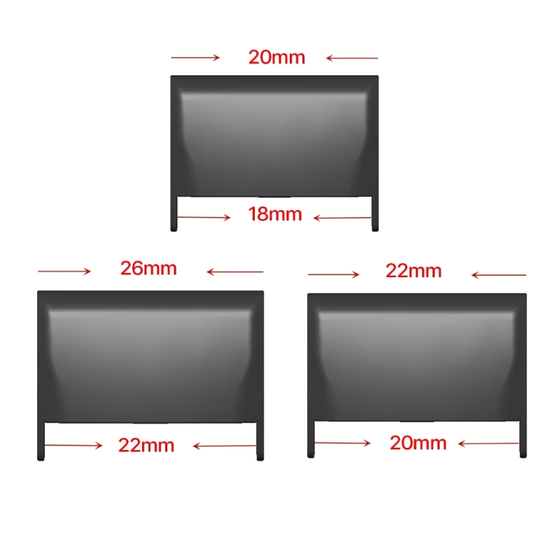 2pcs Watch Band Adapters 26mm  - Silicone Watch Band 22Mm avaliação e preço
