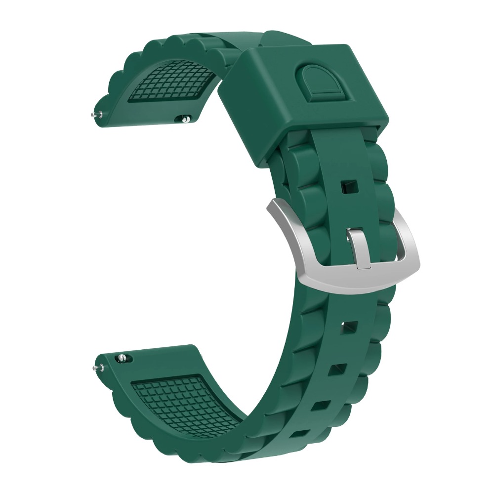 Soft Silicone Strap For 20mm 2 - Silicone Watch Band 22Mm avaliação e preço