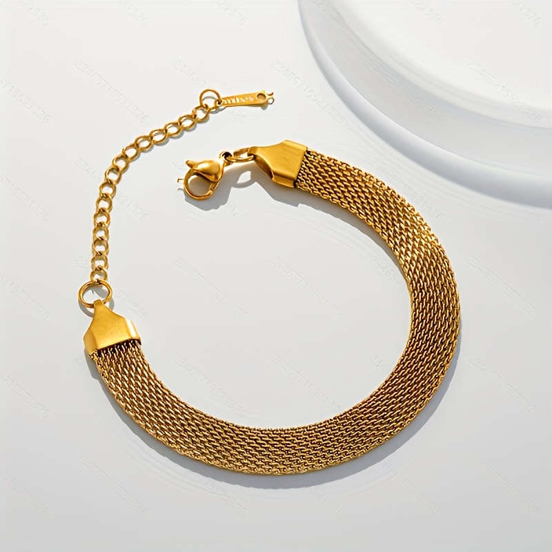 Fashionable 304 Stainless Stee - Mesh Strap Metal avaliação e preço