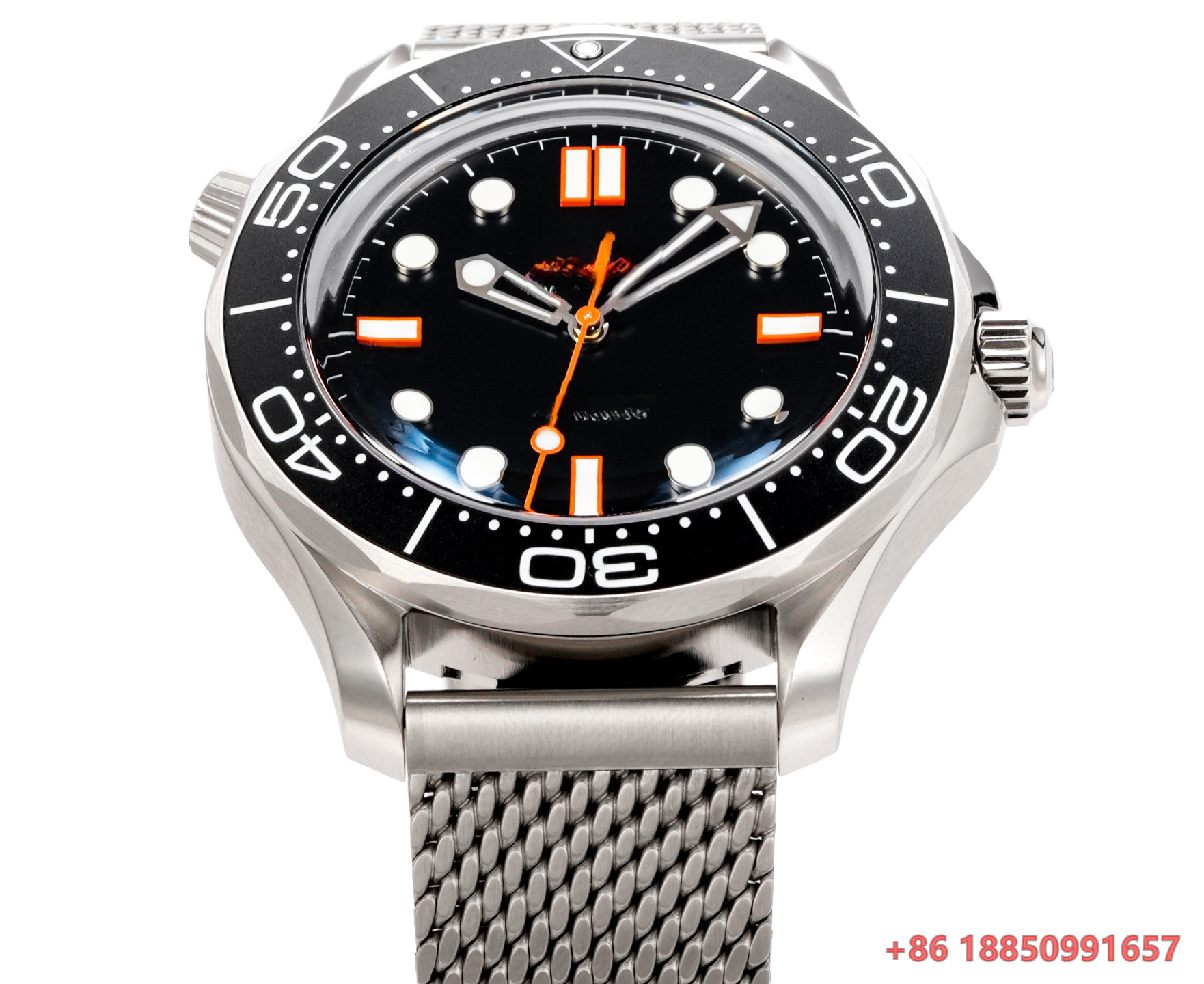 42mm Diver Style Automatic Mec - Rubber Strap Diver avaliação e preço
