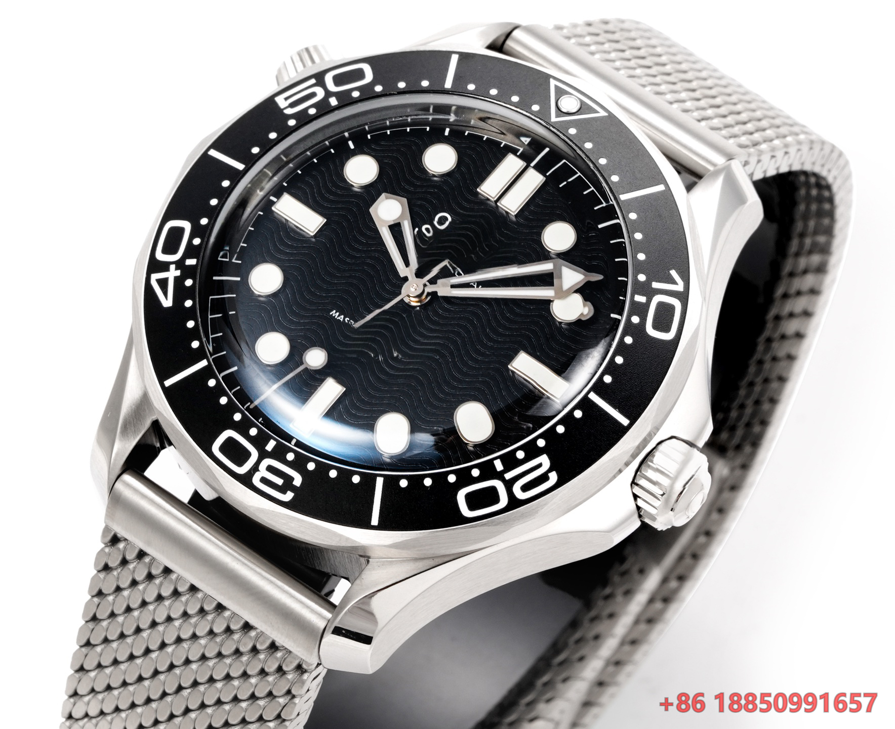 42mm Diver Style Automatic Mec - Rubber Strap Diver avaliação e preço