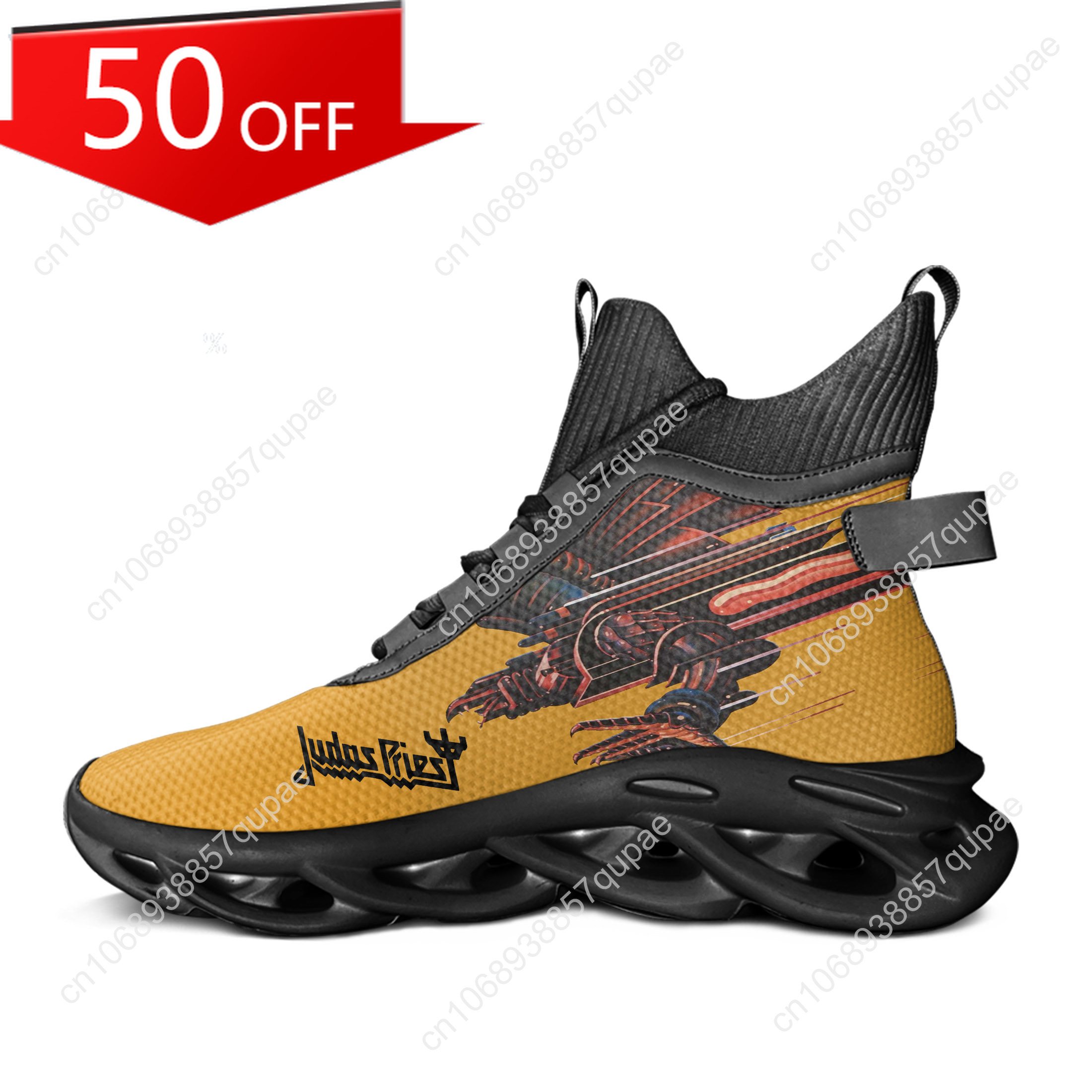 Judas Priest High Top Flats Sn - Mesh Strap Metal avaliação e preço