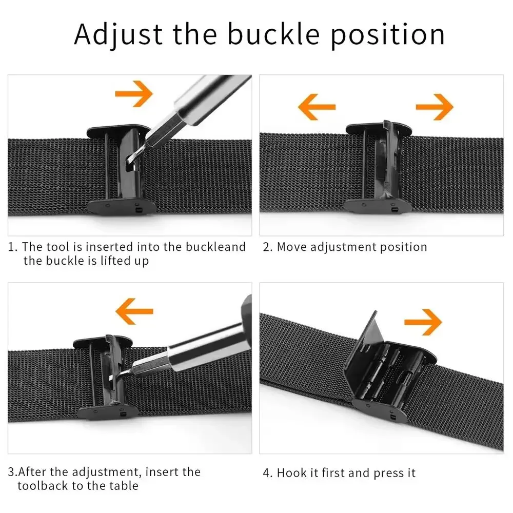 Metal Bands for Huawei Band 6/ - Mesh Strap Metal avaliação e preço