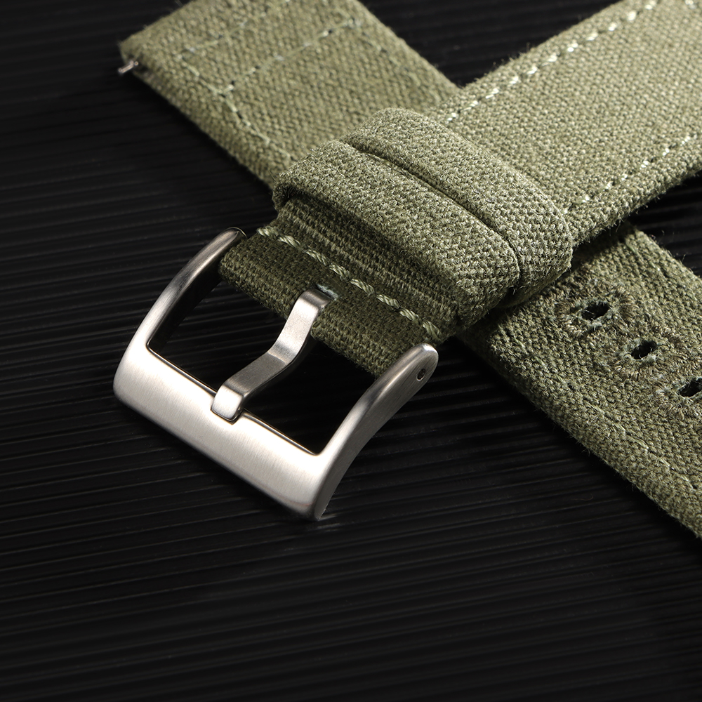 Nylon Woven Canvas Watch Band  - Canvas Strap Watch avaliação e preço