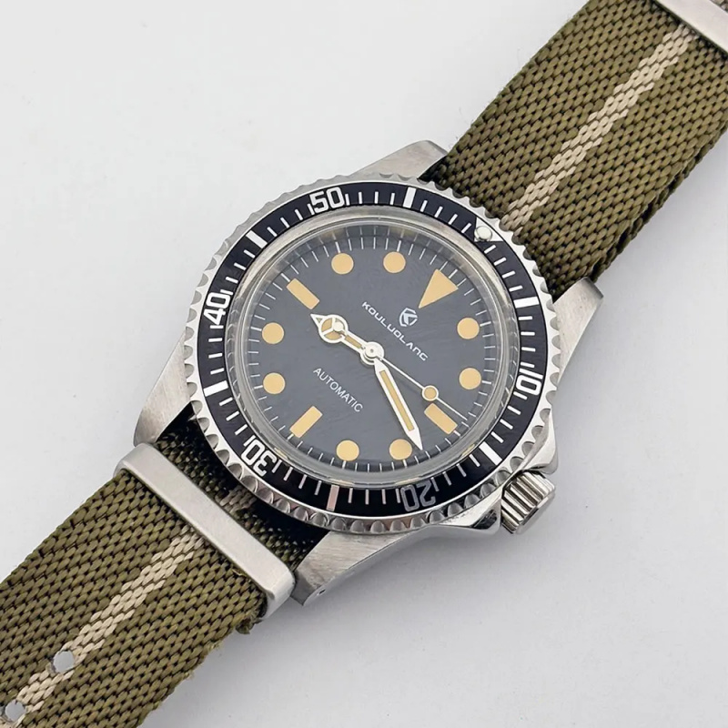 NH35 vintage 40mm sapphire gla - Tropic Strap Vintage avaliação e preço