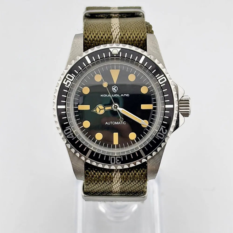 NH35 vintage 40mm sapphire gla - Tropic Strap Vintage avaliação e preço