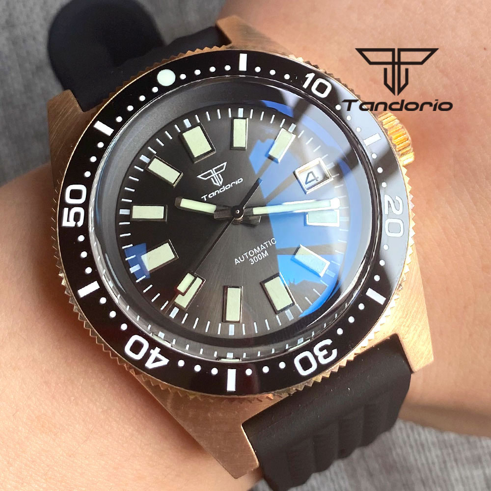 Tandorio 62 MAS CUSN8 Solid Br - Rubber Strap Diver avaliação e preço