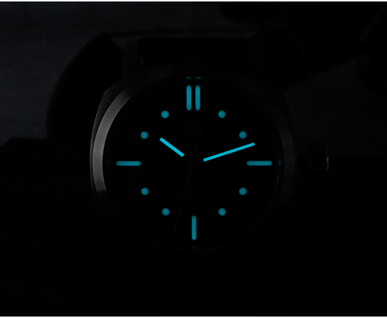 San Martin Mens Pilot Watches  - Leather Strap Quick Release avaliação e preço