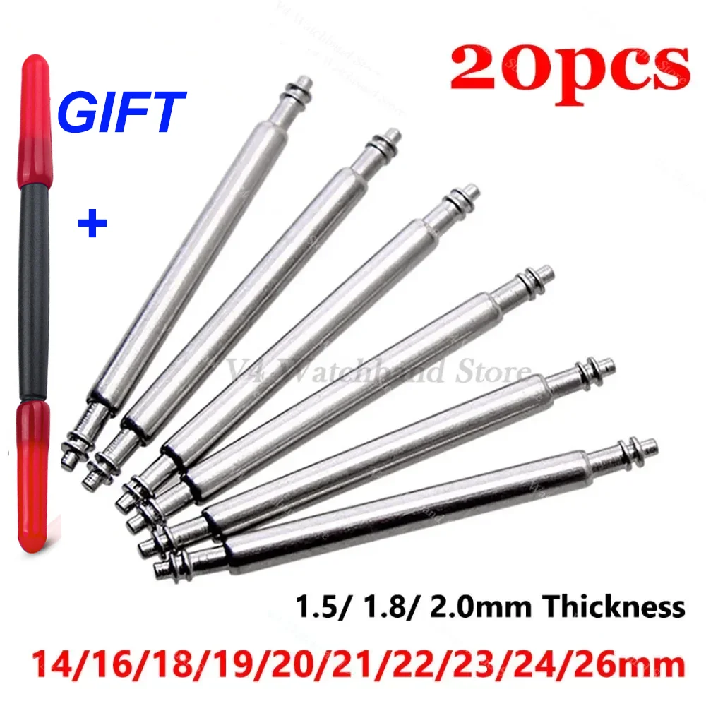 20pcs Watch Band Spring Pins 1 - Spring Bar Tool Set avaliação e preço