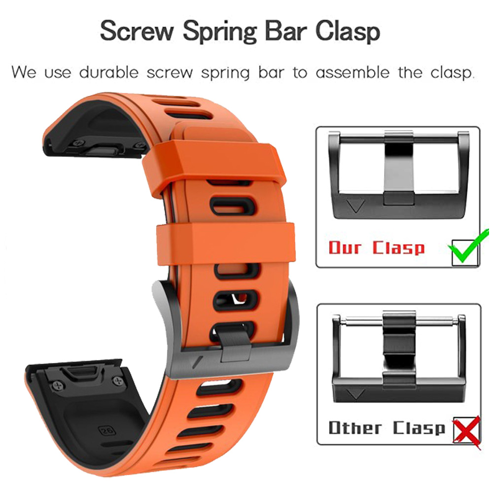 Replacement Watchbands 22mm 26 - Silicone Watch Band 22Mm avaliação e preço