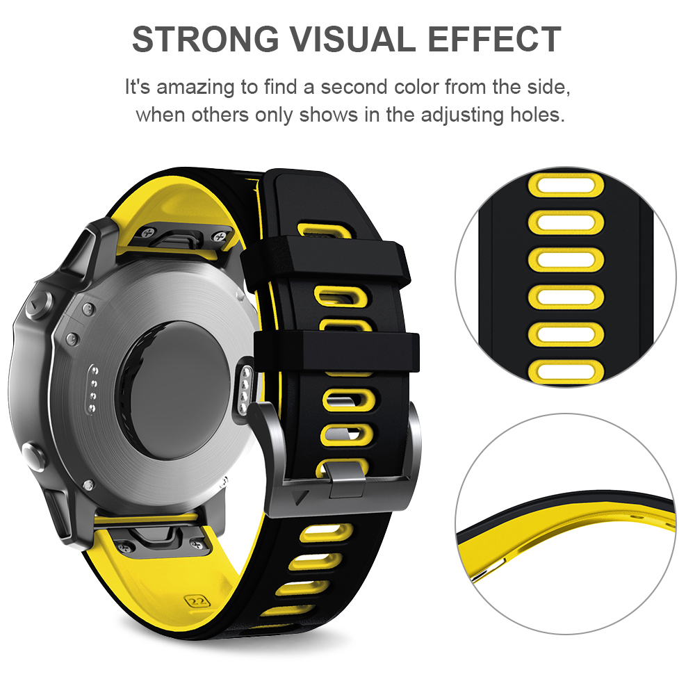 Replacement Watchbands 22mm 26 - Silicone Watch Band 22Mm avaliação e preço