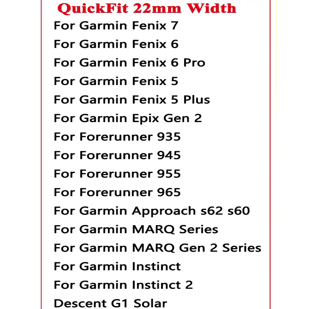 For Garmin Forerunner 945/935/ - Silicone Watch Band 22Mm avaliação e preço