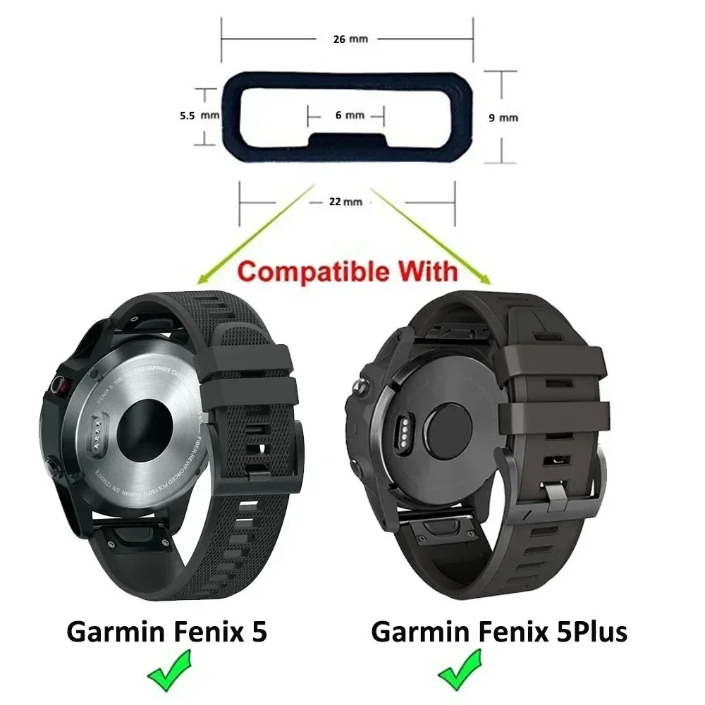 For Garmin Forerunner 945/935/ - Silicone Watch Band 22Mm avaliação e preço