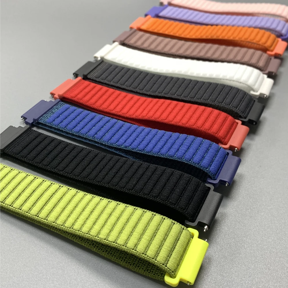22mm Nylon Band For Xiaomi Wat - Sport Loop Velcro avaliação e preço