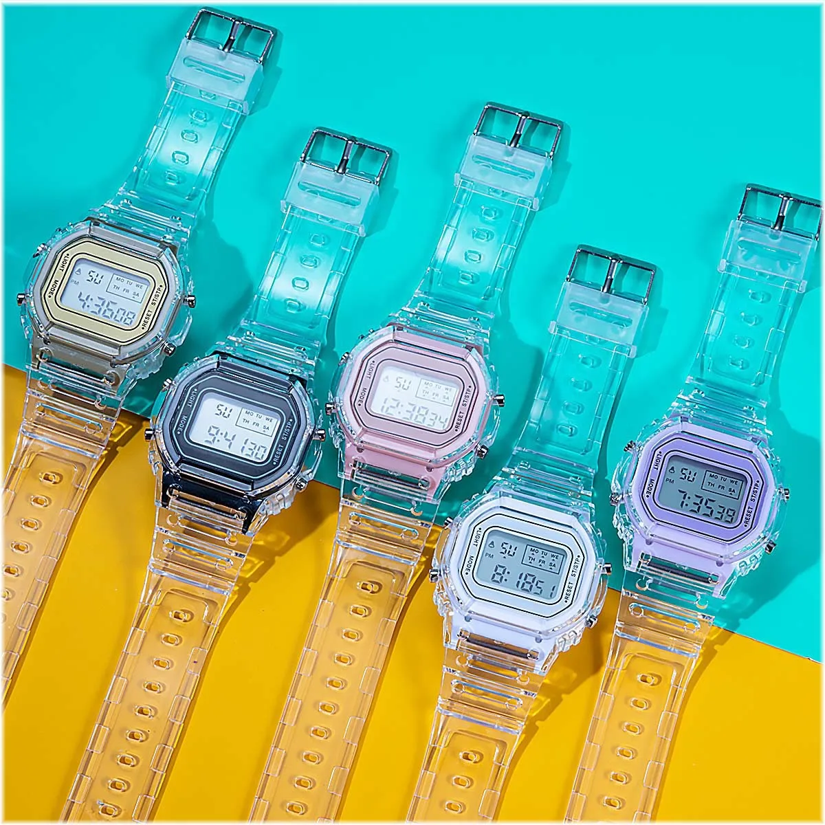 PCV/F91W Steel Strap Watch LED - Tropic Strap Vintage avaliação e preço