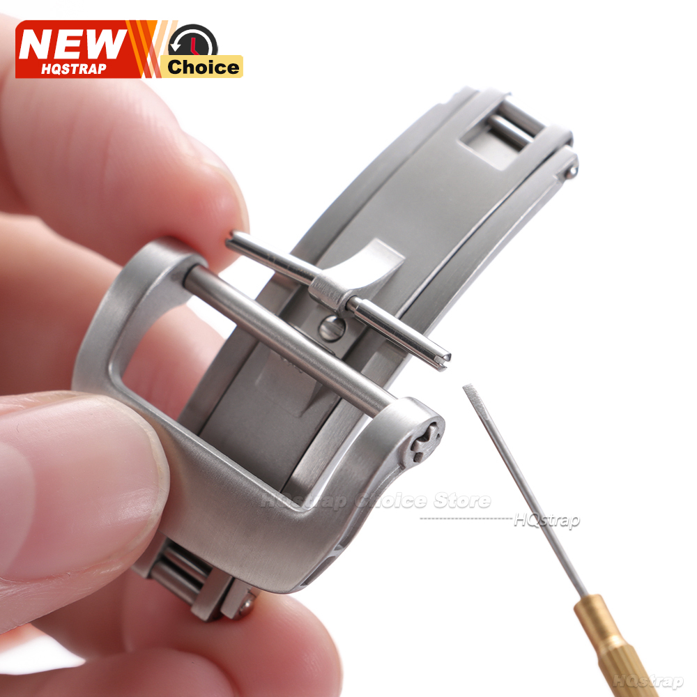 New High Quality Stainless Ste - Butterfly Clasp Deployant avaliação e preço