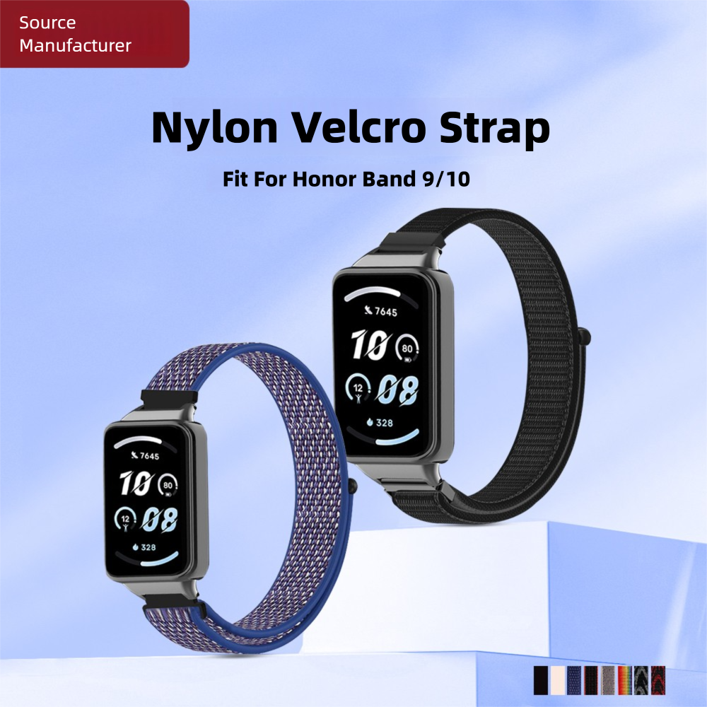 Watchband For Honor Band 10 9  - Sport Loop Velcro avaliação e preço