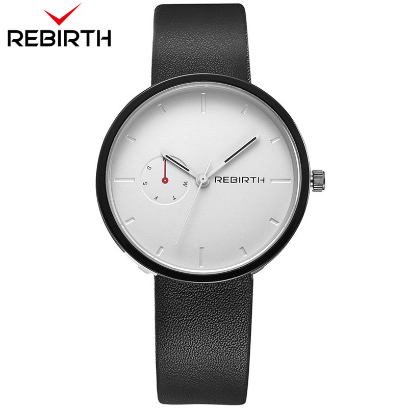2018 Rebirth Popular Men Women - Leather Watch Band Men avaliação e preço