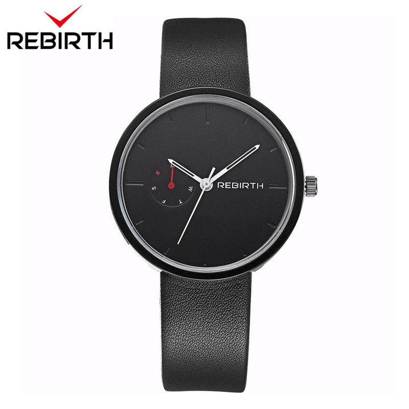 2018 Rebirth Popular Men Women - Leather Watch Band Men avaliação e preço