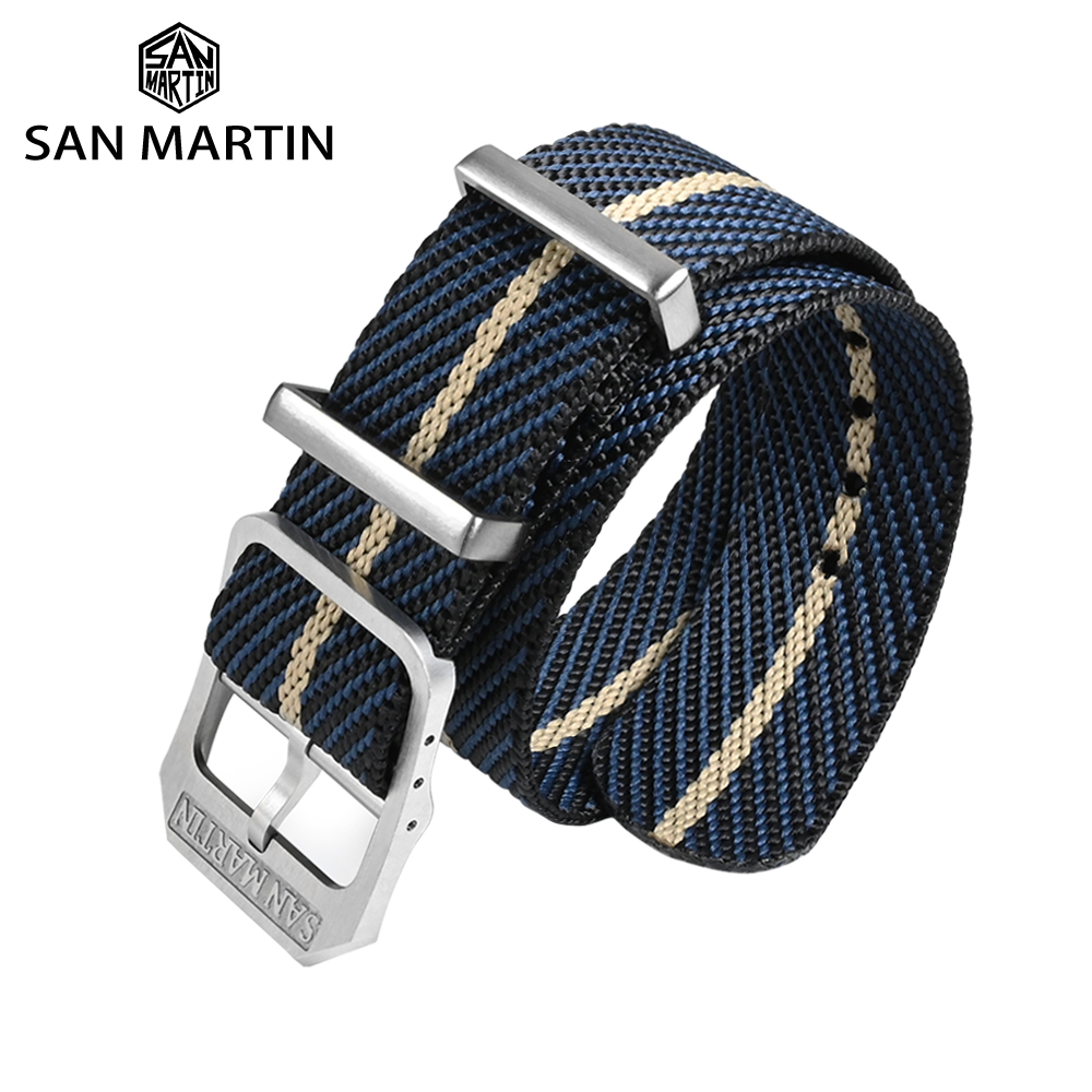 San Martin High Quality 20mm U - Nato Strap Nylon avaliação e preço