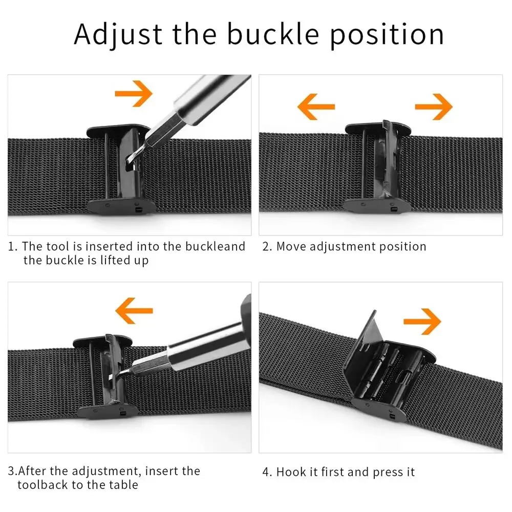 Metal Bands for Garmin Venu X1 - Mesh Strap Metal avaliação e preço
