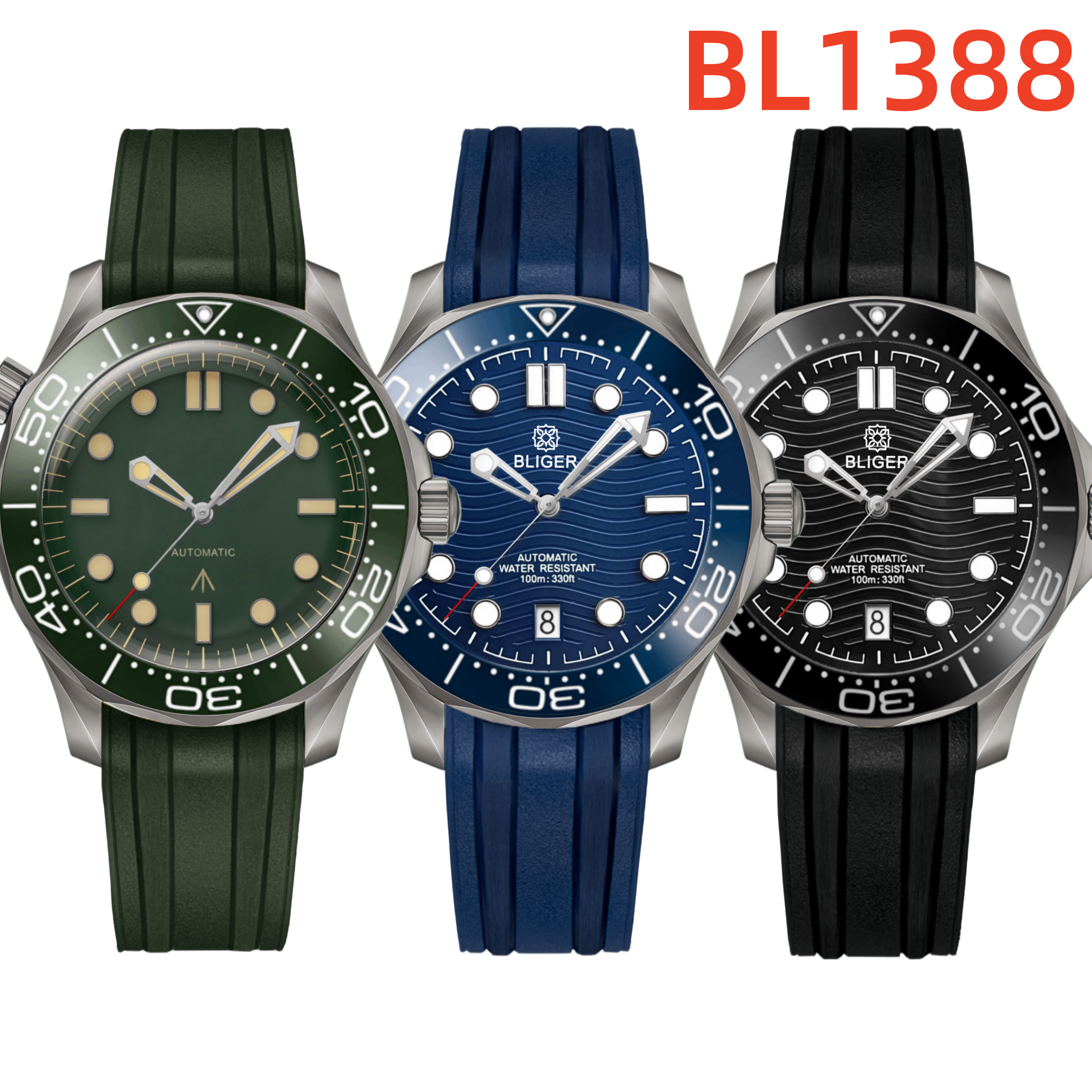 Customizable DIY 41mm Titanium - Stainless Bracelet Diver avaliação e preço
