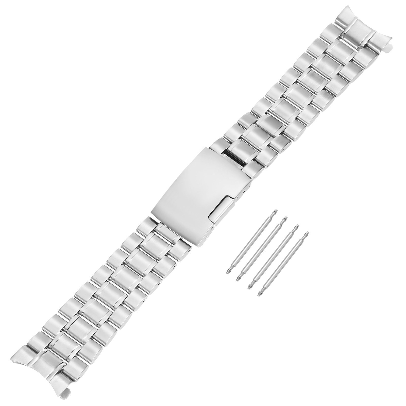 4Pcs Stainless Steel Watch Ban - Curved Spring Bar avaliação e preço