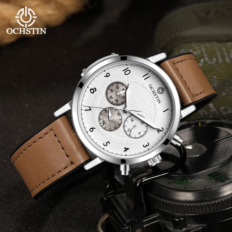 OCHSTIN New Model Magnetic Buc - Leather Watch Band Men avaliação e preço
