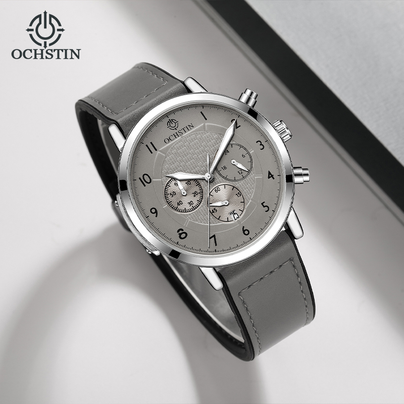OCHSTIN New Model Magnetic Buc - Leather Watch Band Men avaliação e preço