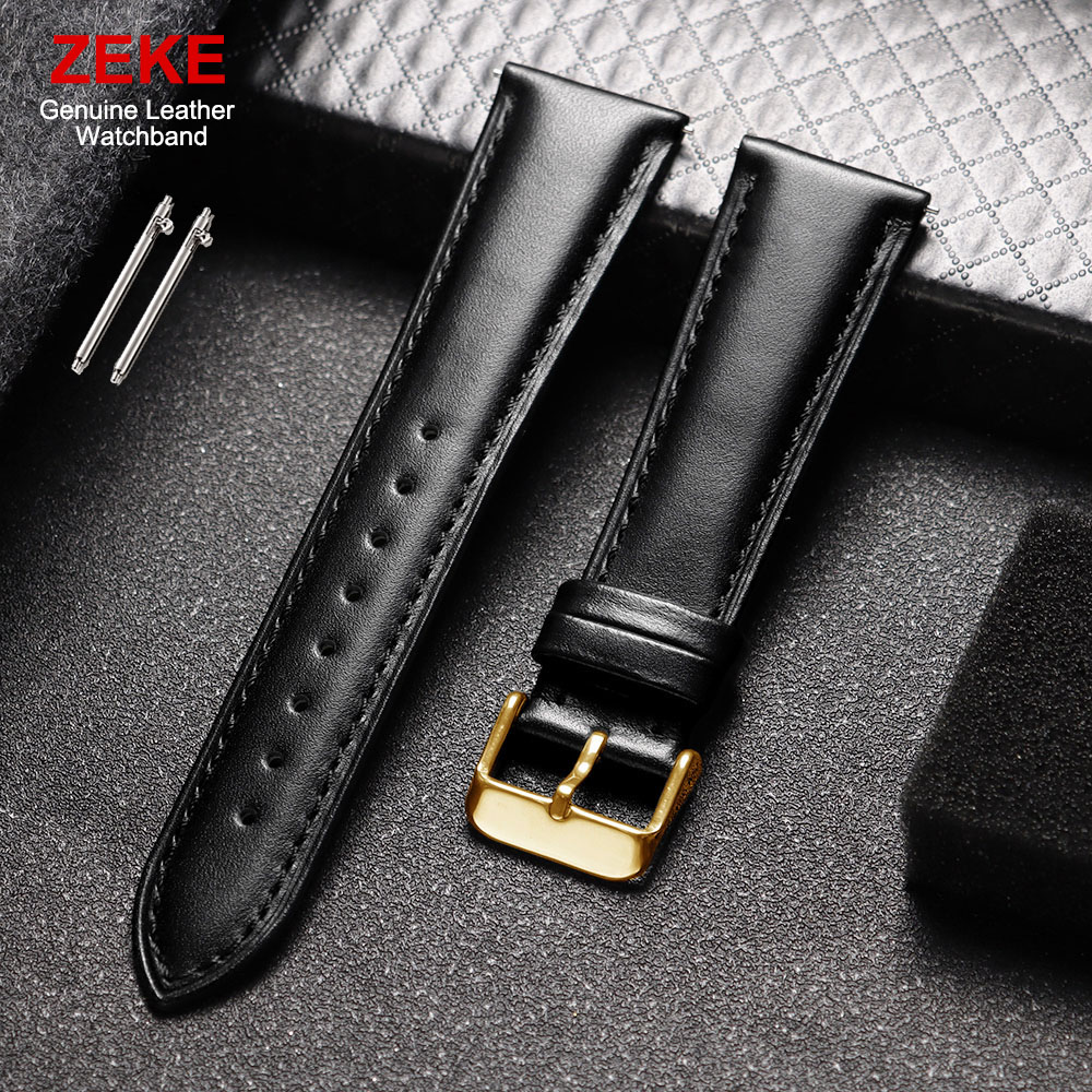 Genuine Leather Wristwatch Ban - Leather Strap Quick Release avaliação e preço