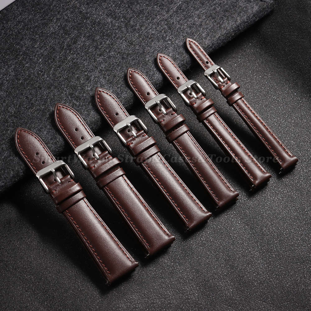 Genuine Leather Wristwatch Ban - Leather Strap Quick Release avaliação e preço