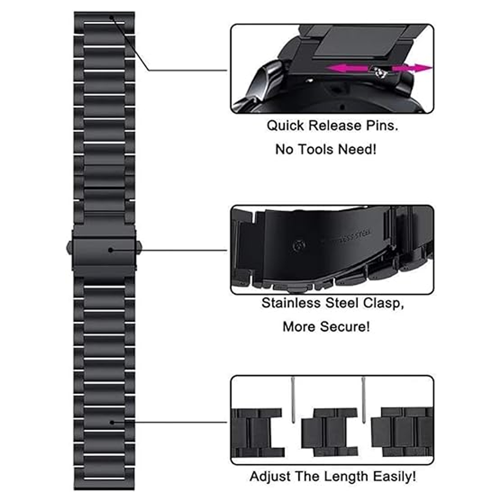 Luxurious Bands for Redmi Watc - Butterfly Clasp Deployant avaliação e preço