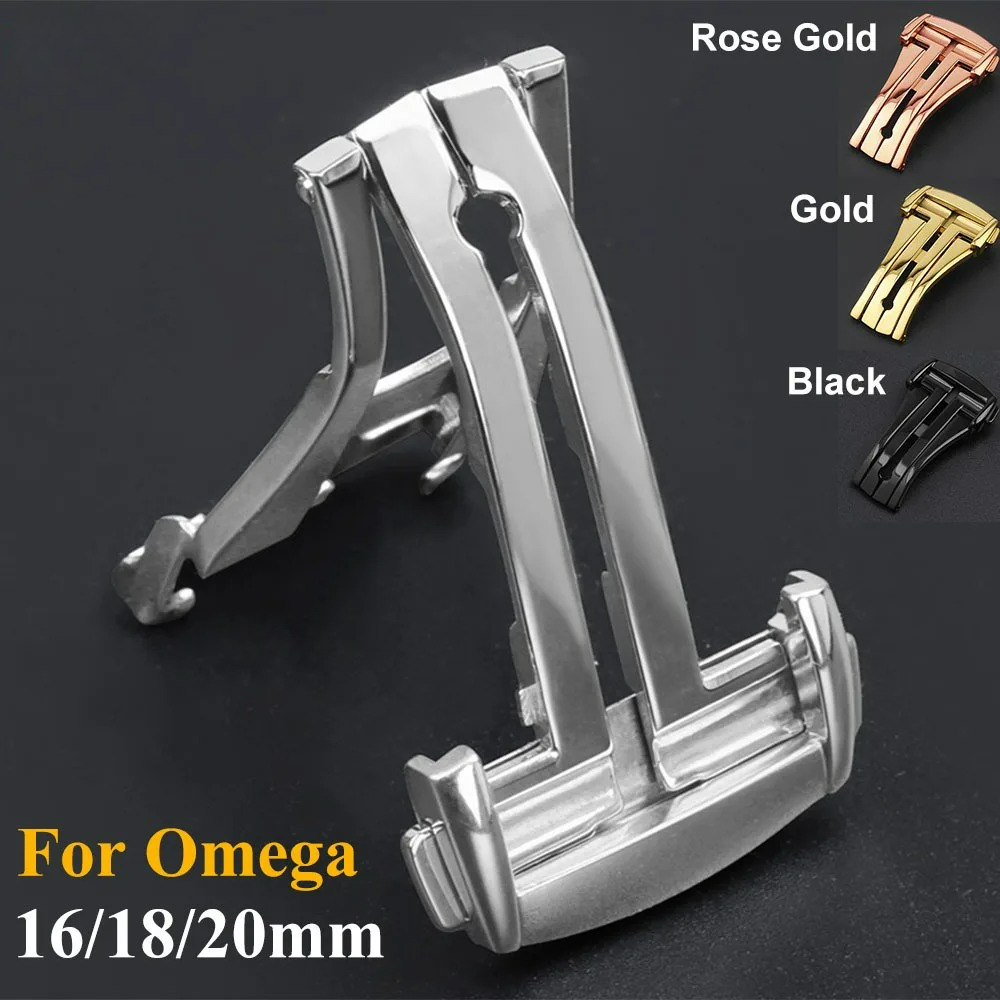 Stainless Steel Deployment Cla - Butterfly Clasp Deployant avaliação e preço