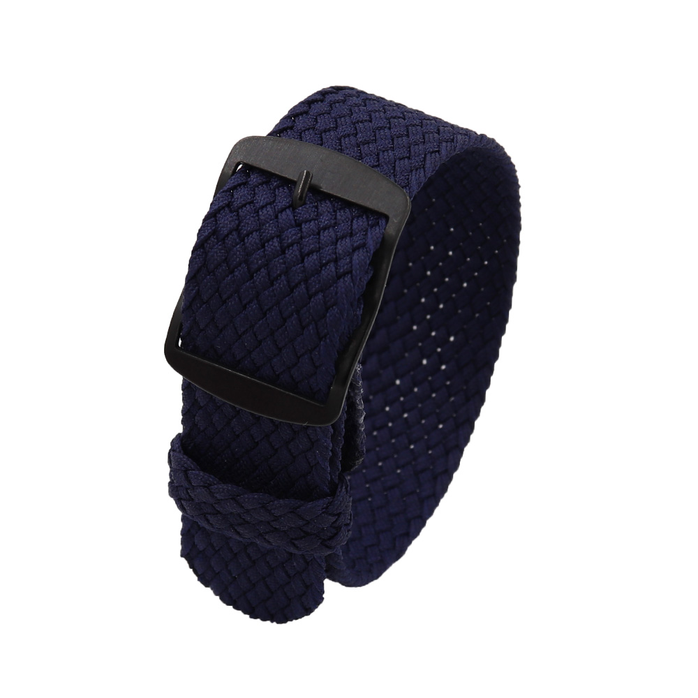 18mm 20mm 22mm Solid color For - Perlon Strap Woven avaliação e preço