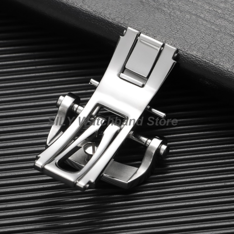 Stainless Steel Deployment But - Butterfly Clasp Deployant avaliação e preço