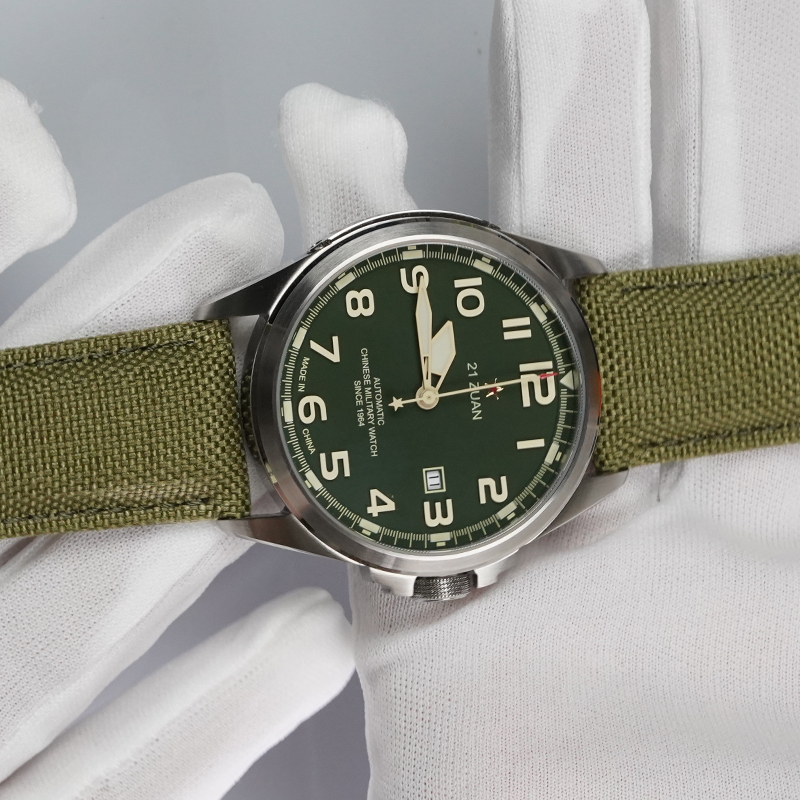 Seagull Watch Nylon Canvas Str - Canvas Strap Watch avaliação e preço