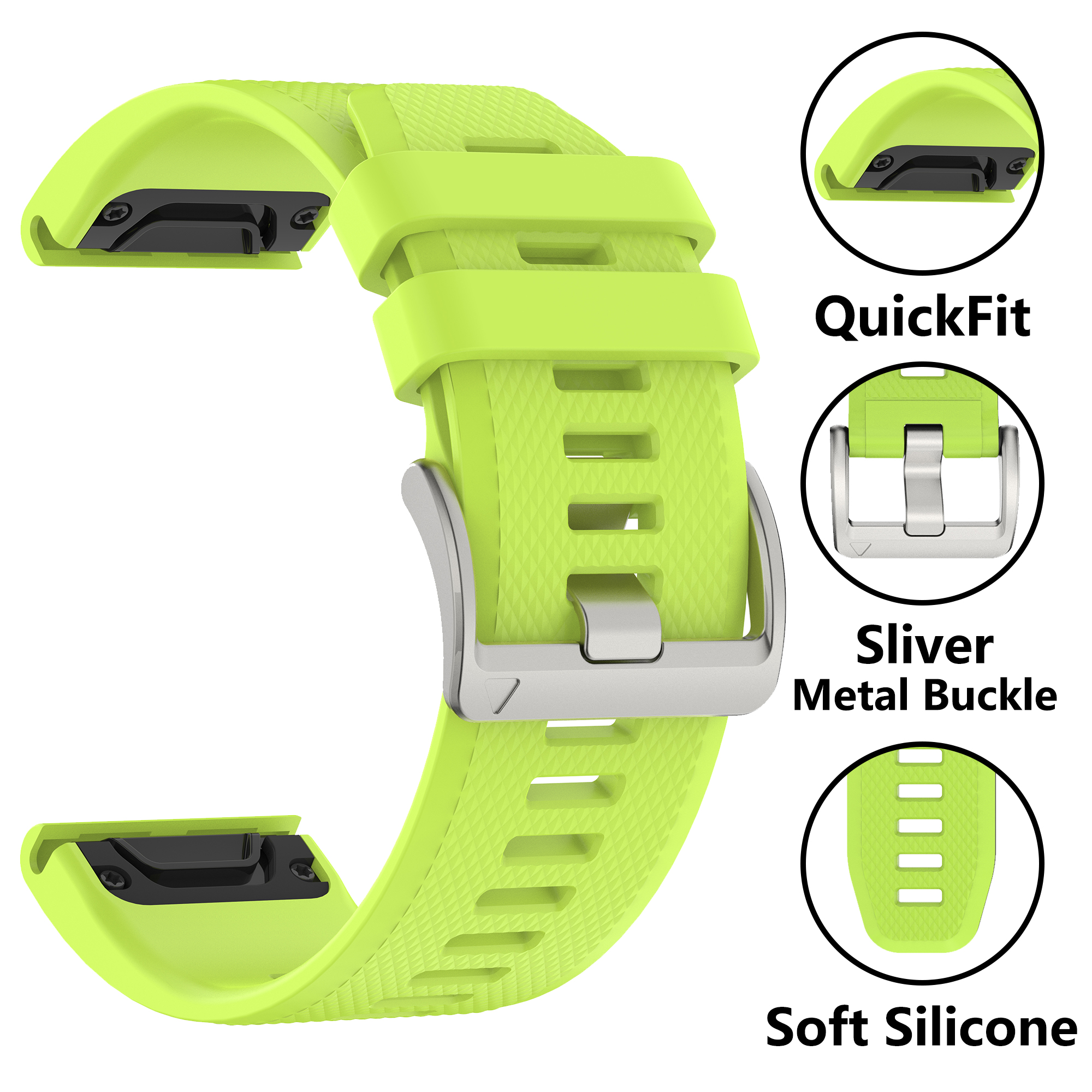Silicone QuickFit 22 26mm Watc - Rubber Strap Diver avaliação e preço