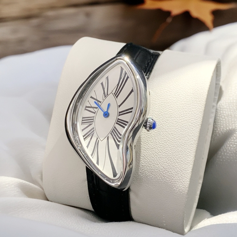 Medieval alien watches melt an - Leather Watch Band Men avaliação e preço