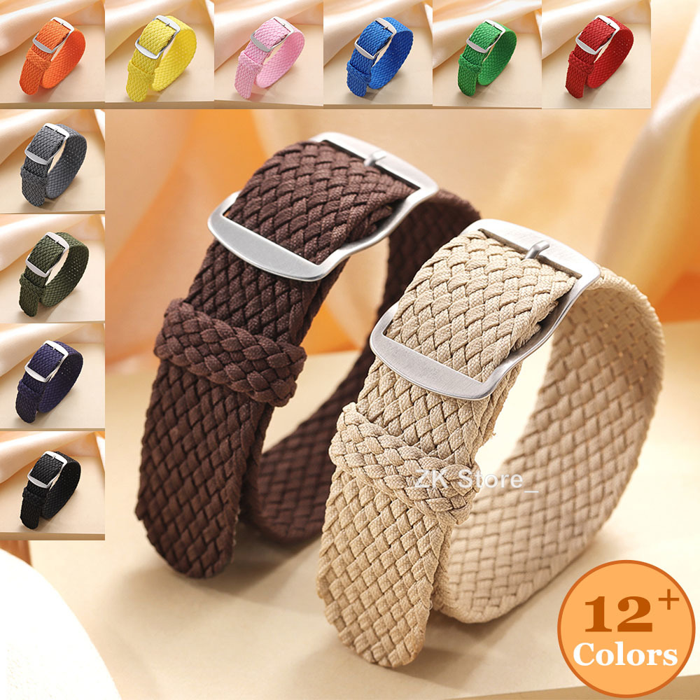 Fabric Woven Nylon Watch Band  - Perlon Strap Woven avaliação e preço