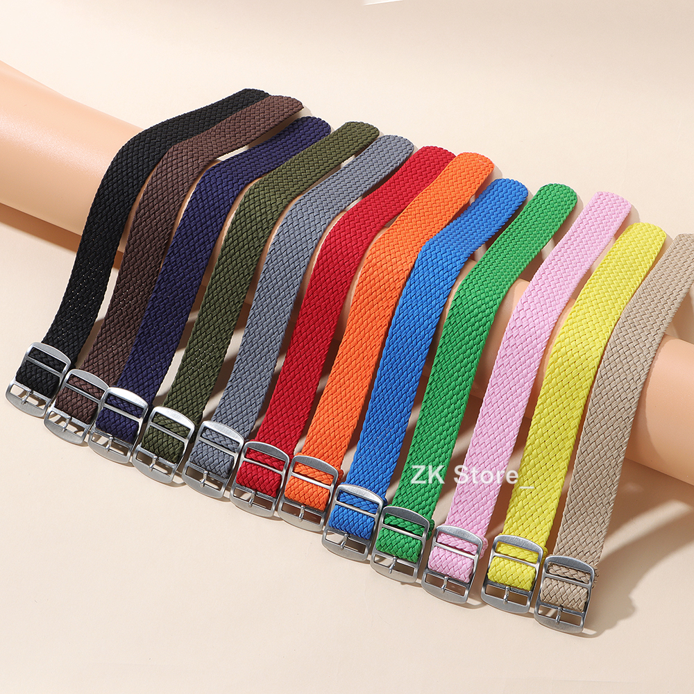 Fabric Woven Nylon Watch Band  - Perlon Strap Woven avaliação e preço