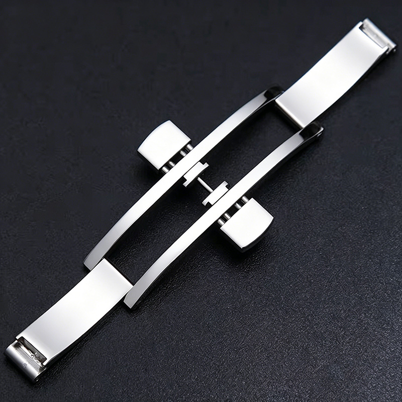 Watch Band Buckle Stainless St - Butterfly Clasp Deployant avaliação e preço