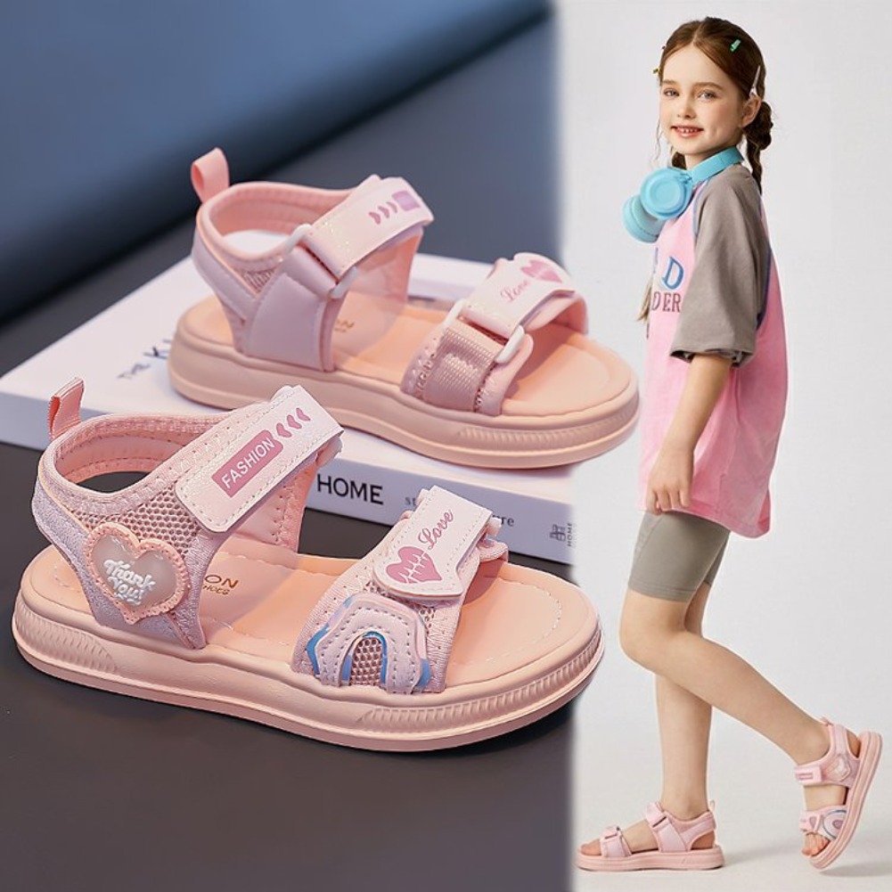 Girls' Heart-Shaped Princess S - Sport Loop Velcro avaliação e preço