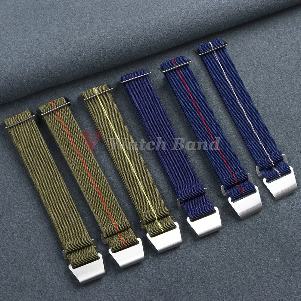 Elastic Watch Strap 60s French - Parachute Strap Elastic avaliação e preço