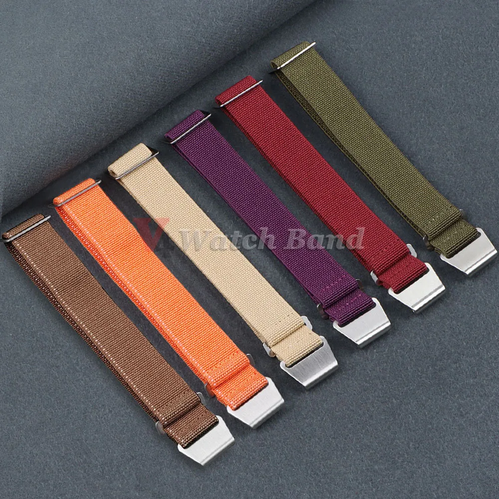 Elastic Watch Strap 60s French - Parachute Strap Elastic avaliação e preço