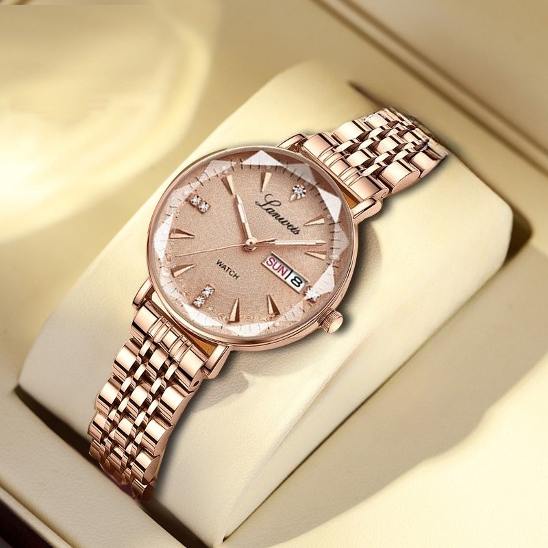 Ladies Watch, Butterfly Buckle - Butterfly Clasp Deployant avaliação e preço