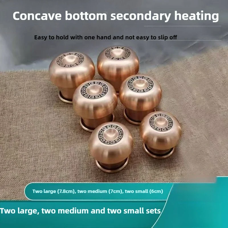 New Copper Cup Chinese Vacuum  - Curved Spring Bar avaliação e preço