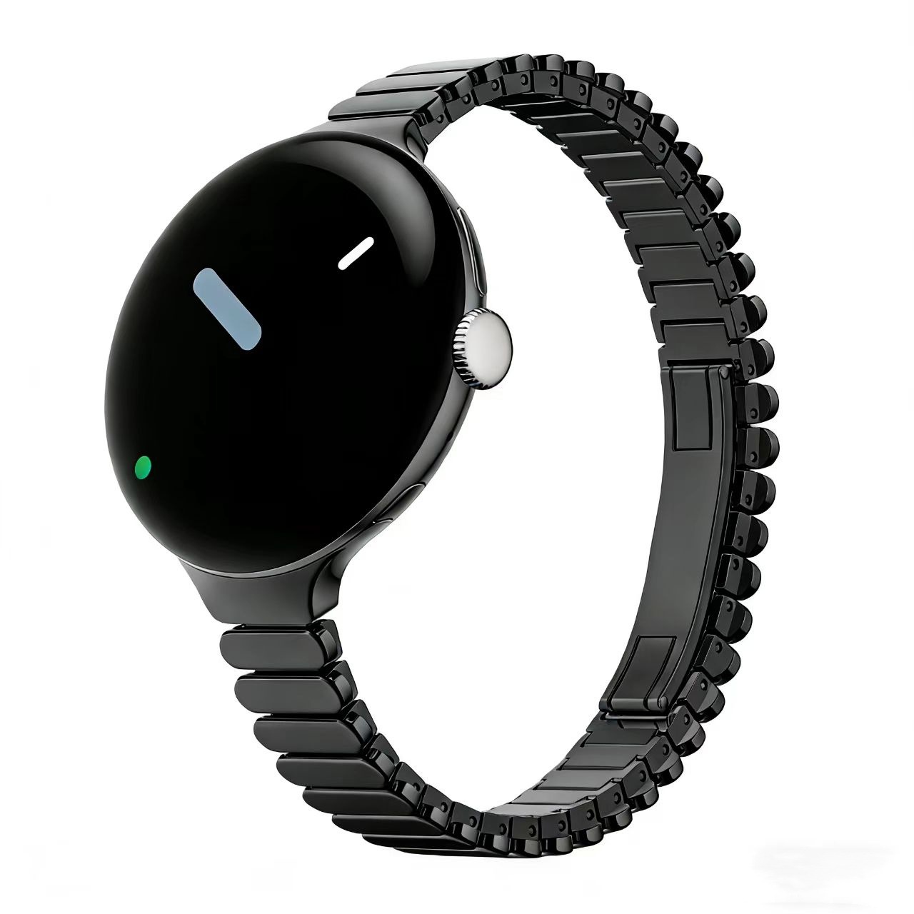 Oval Shape Link Watch Band for - Butterfly Clasp Deployant avaliação e preço