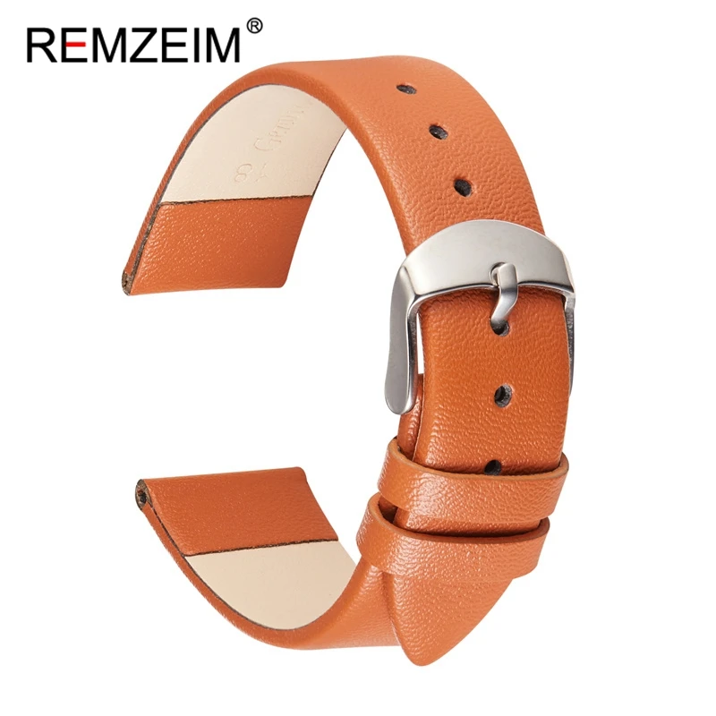 REMZEIM Soft Ultra-thin Calfsk - Suede Strap Watch avaliação e preço